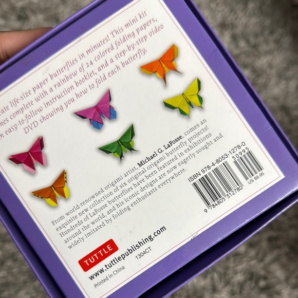 Origami Butterflies Mini Kit - Picture 2 of 2
